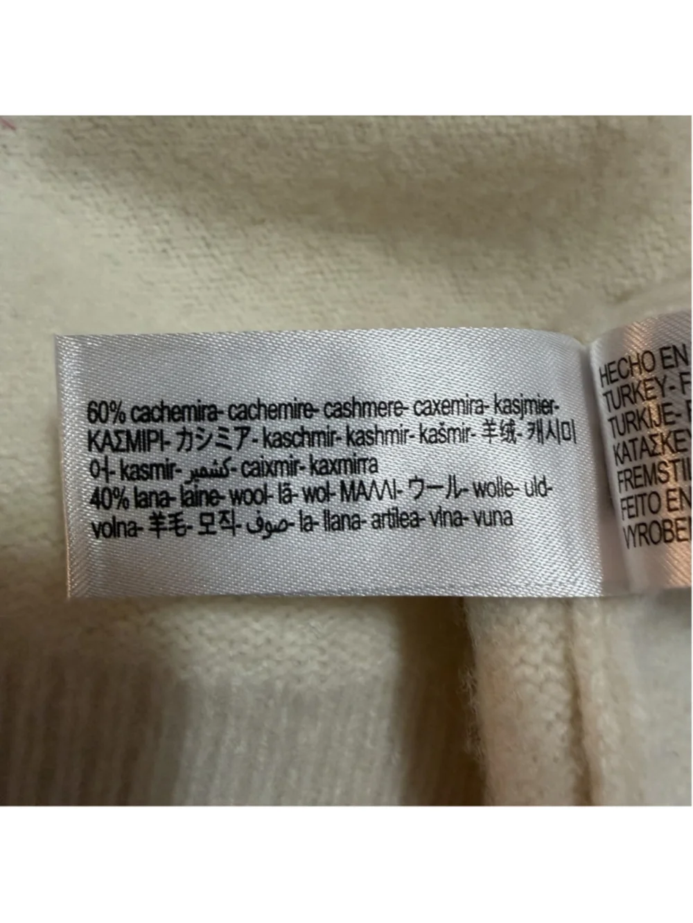 Zara Cashmere/Wool Blend Sweater - Size Large/Medium ✨ - Picture 7 of 11